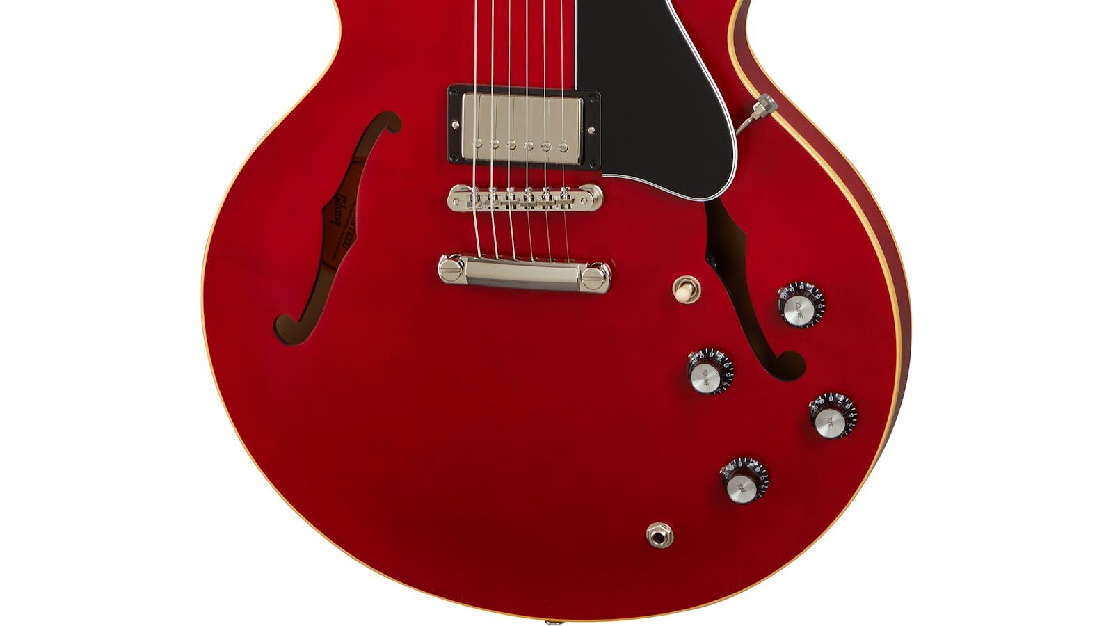 Gibson ES-335 Satin in Satin Cherry - Andertons Music Co.